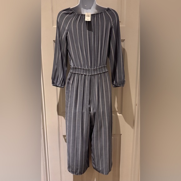 Abercrombie Kids Striped Long Sleeve Jumpsuit – Juniors Size 13/14 (NWT) - Picture 3 of 15